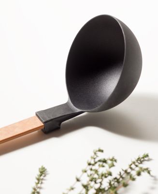 Gourmet Series Nylon Ladle with Black Head Handle, 13"