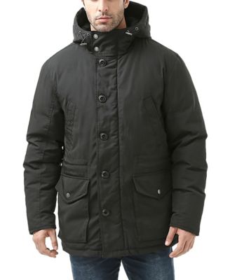 СОВРЕМЕННОЕ мужское пуховое пальто-парка с капюшоном MODERM MODERM