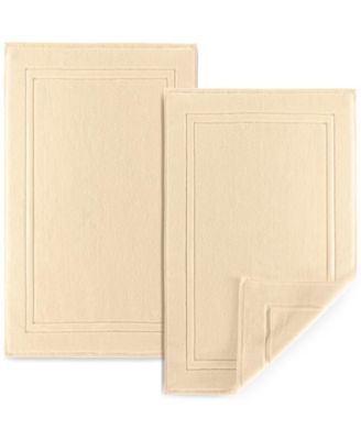 Soft & Absorbent Luxury Cotton Bath Mat  44" x 26 " - 2 Pack