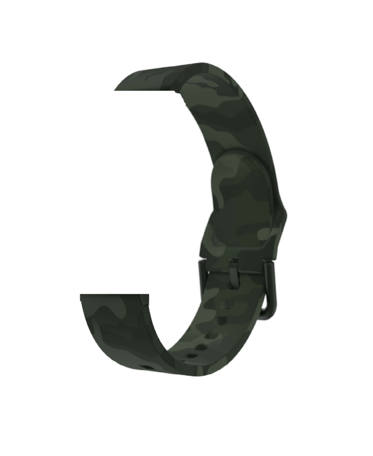 Air 3 and Sport 3 Unisex Green Camo Extra Interchangeable Silicone Strap 40mm - Green Camo