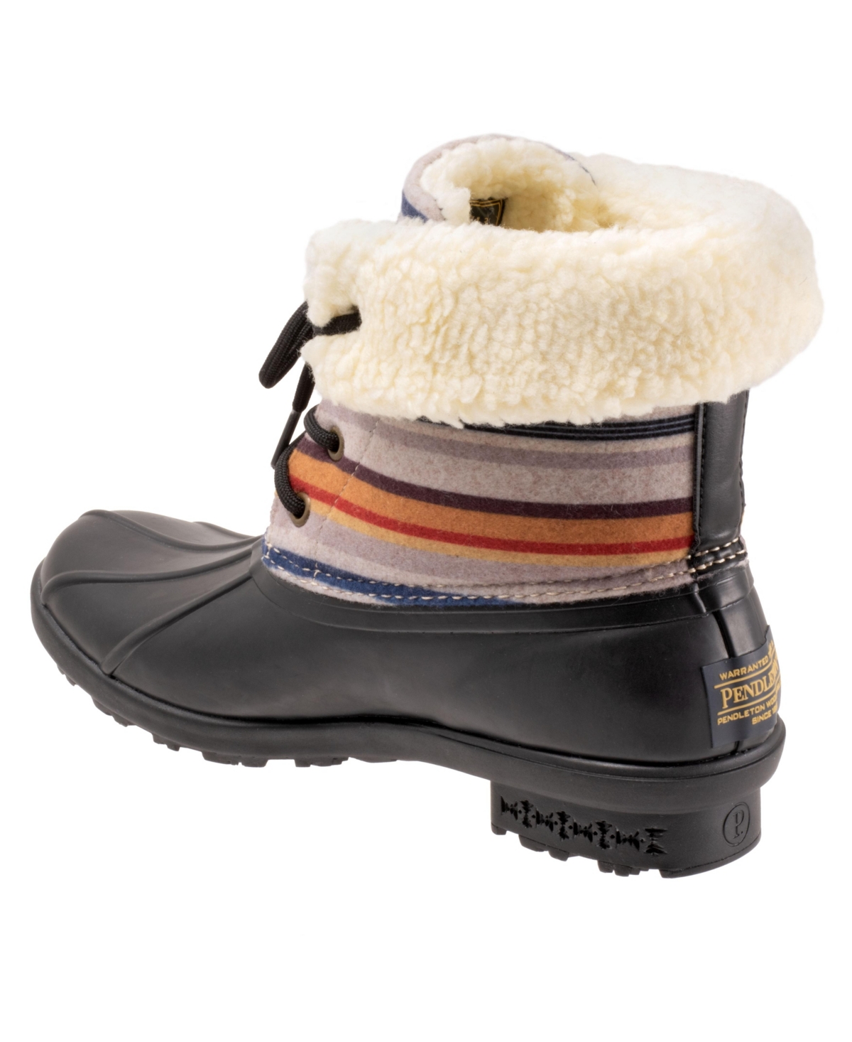 Pendleton Women's Bridger Stripe Duck Boots