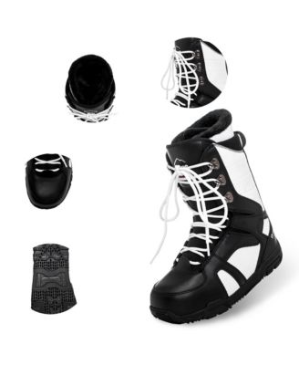 Mens Snowboard Boots Winter Sport Snow Boots