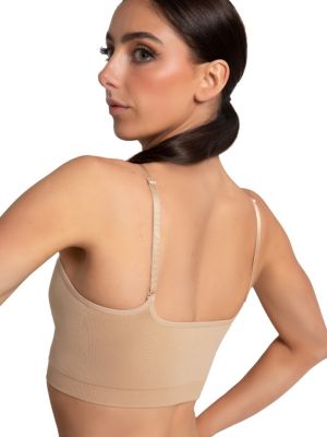 Women's Seamless Convertible Longline Bra