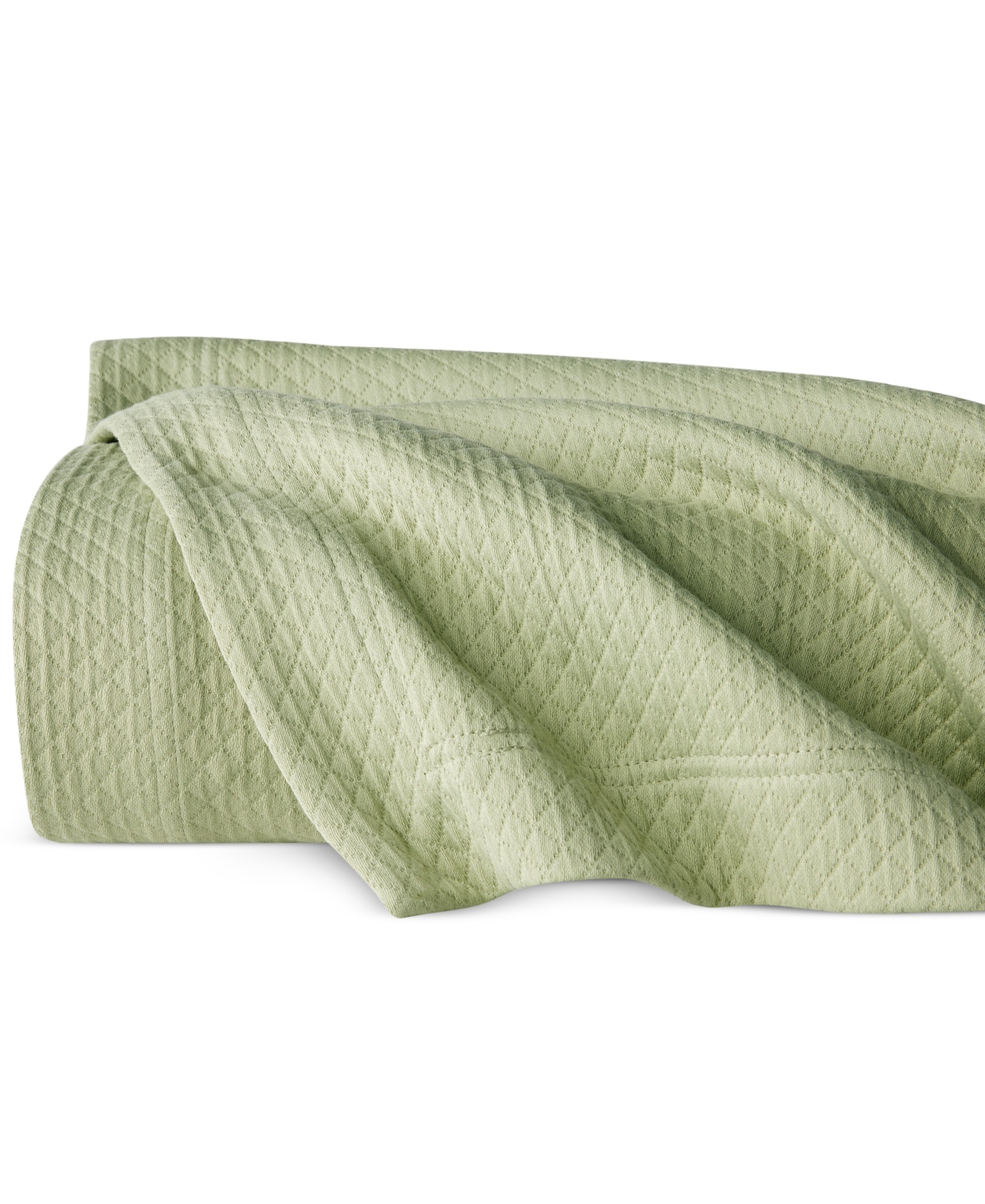 Sferra Rombo Cotton Coverlet, King In Willow