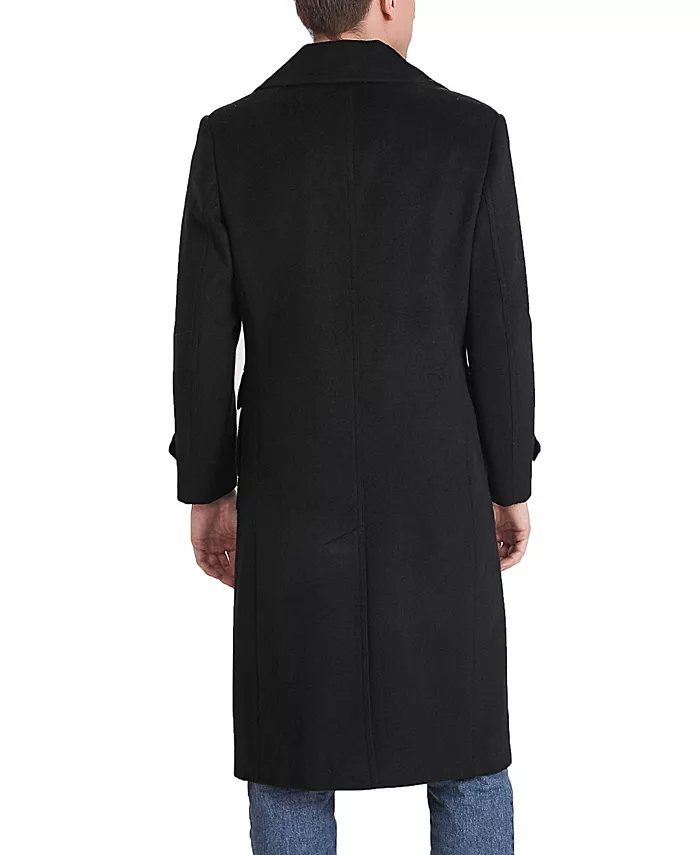 Men Peter Wool Blend Long Walker Coat - thumbnail 2