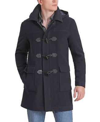 Landing Leathers Men Mason Wool Blend Duffle Toggle Coat - Macy's