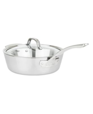 Contemporary Stainless Steel 7-Piece Cookware Set