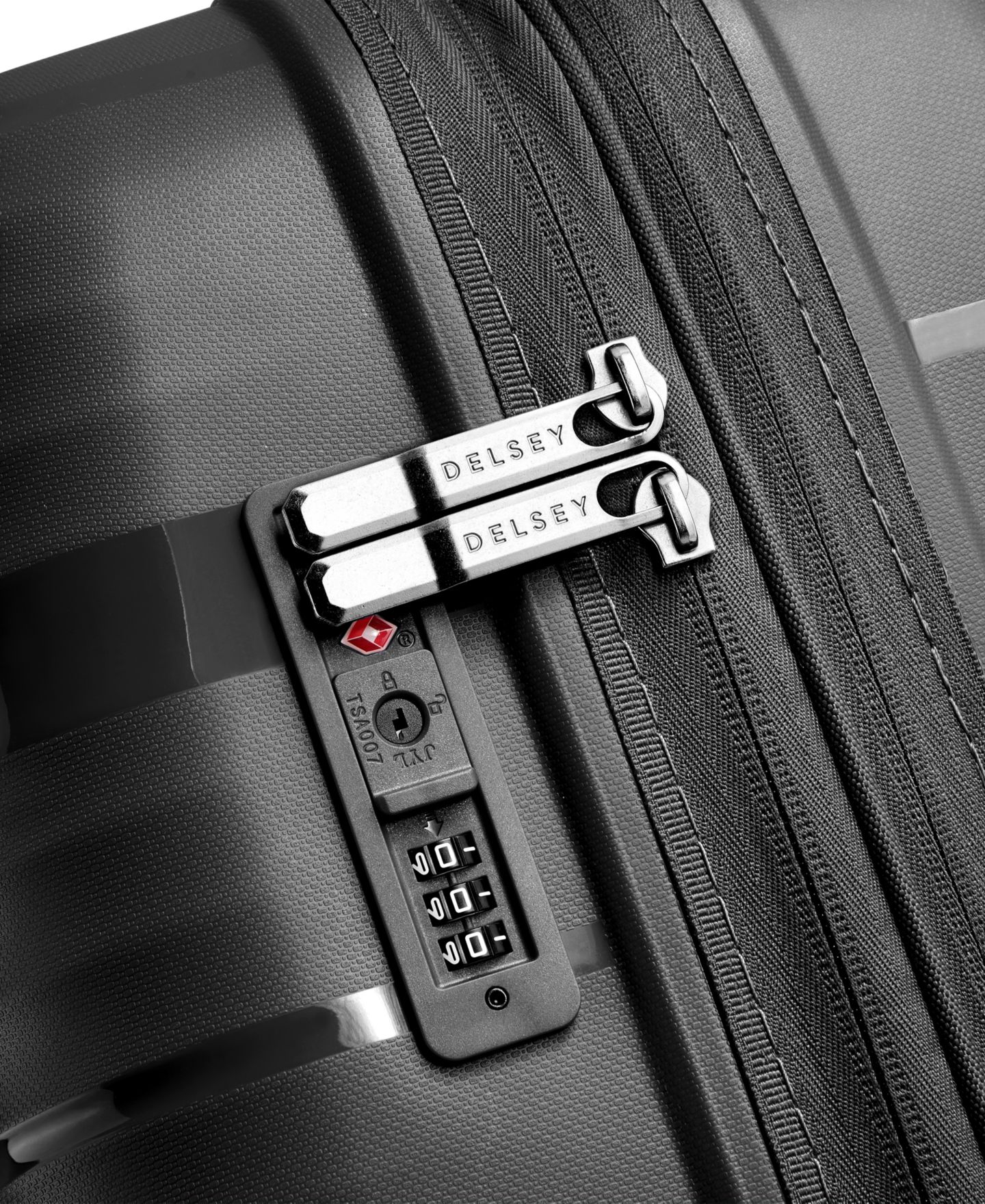 Чемодан Delsey Paris Dune Medium Check-in Spinner, цвет: Чёрный — фото 8
