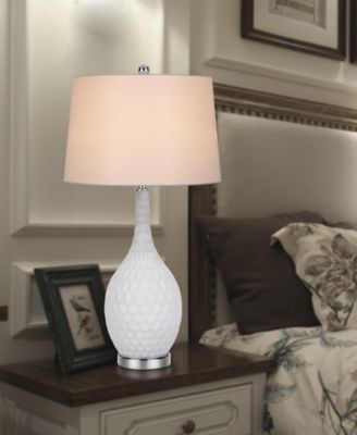 Pori 30.5" Height Glass Table Lamp Set