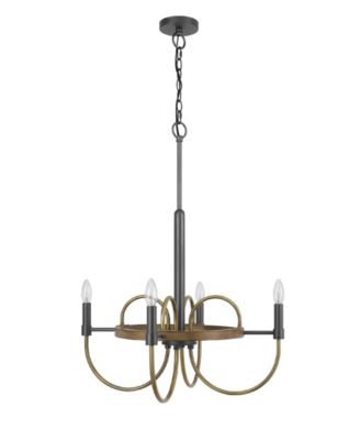 Seagrove 4 Light 29" Height Metal Chandelier