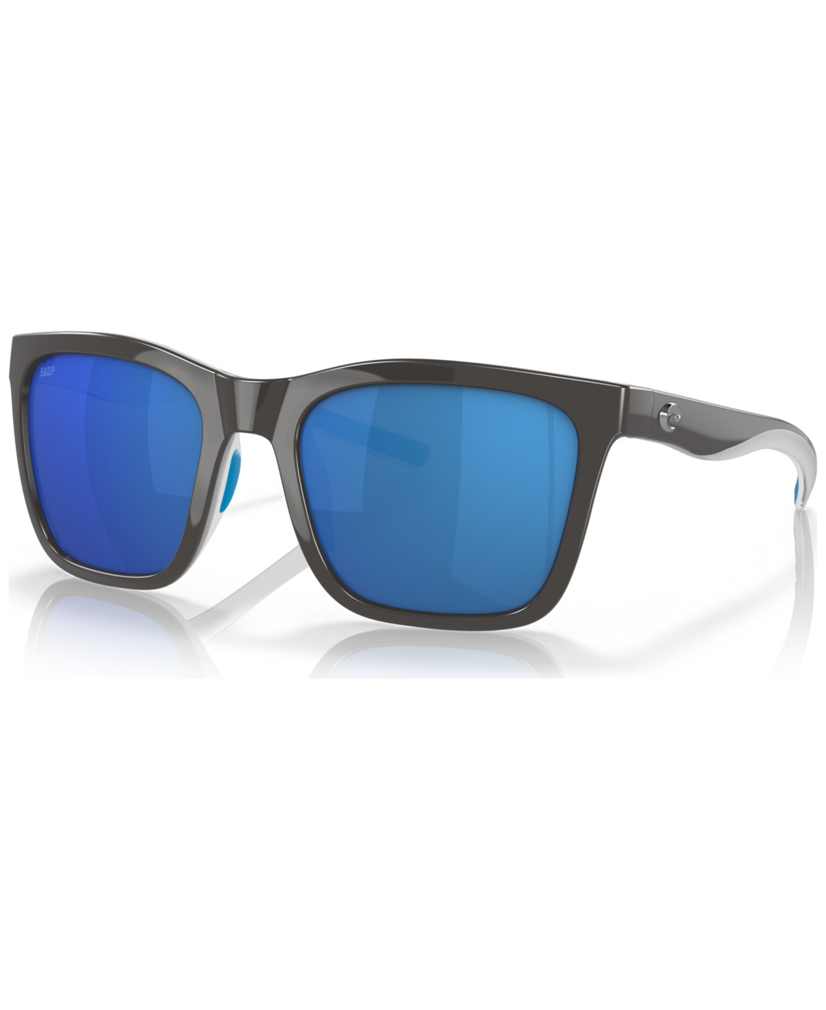 Costa Del Mar Women's Ocearch Panga Polarized Sunglasses, Mirror Polar 6s9037 In Ocearch Shiny White Shark