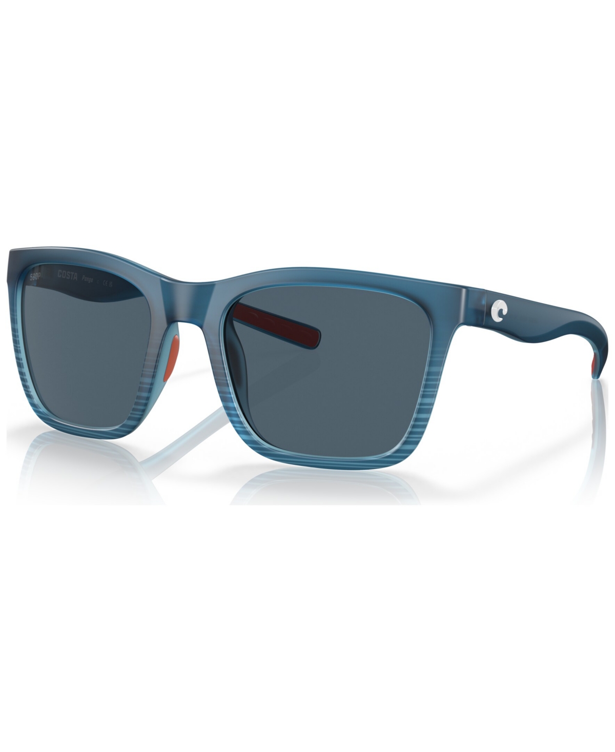Costa Del Mar Women's Freedom Series Panga Polarized Sunglasses, Polar 6s9037 In Matte Blue Fade