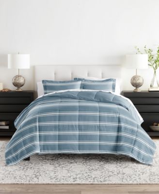 Ultra Soft Stripe Reversible 2- Pc. Comforter Set, Twin