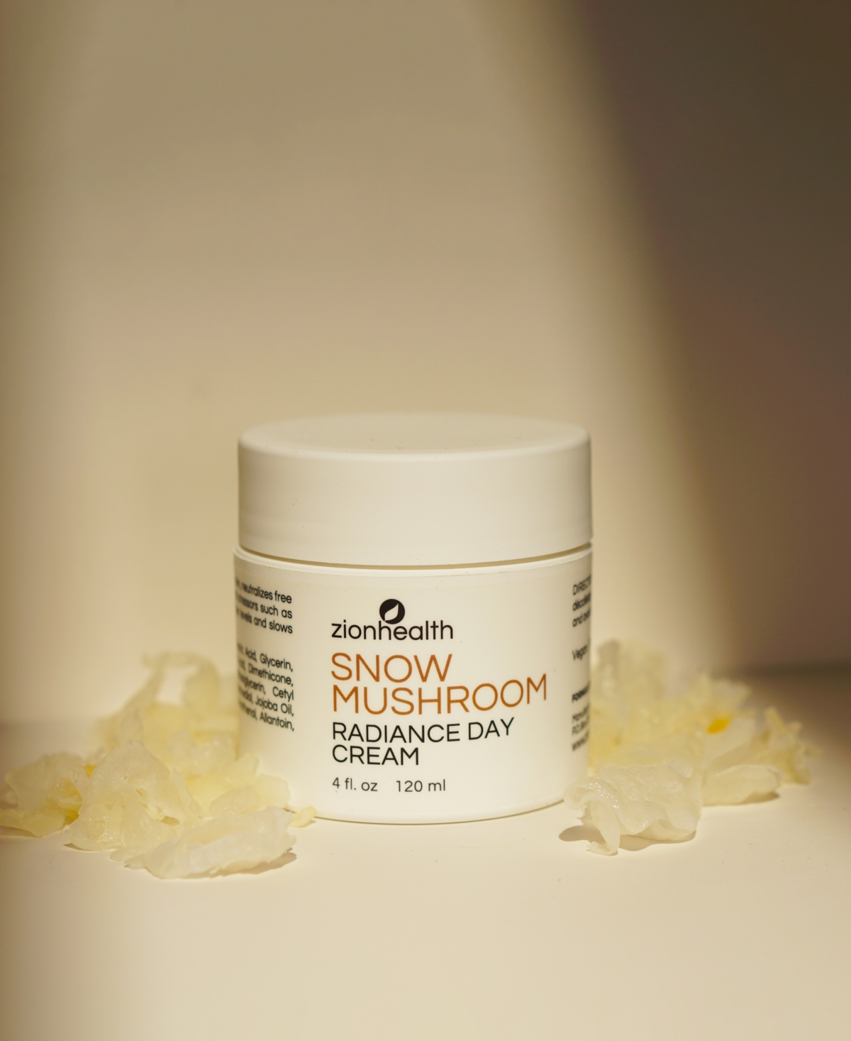 Zion Health Snow Mushroom Radiance Day Cream, 120 ml