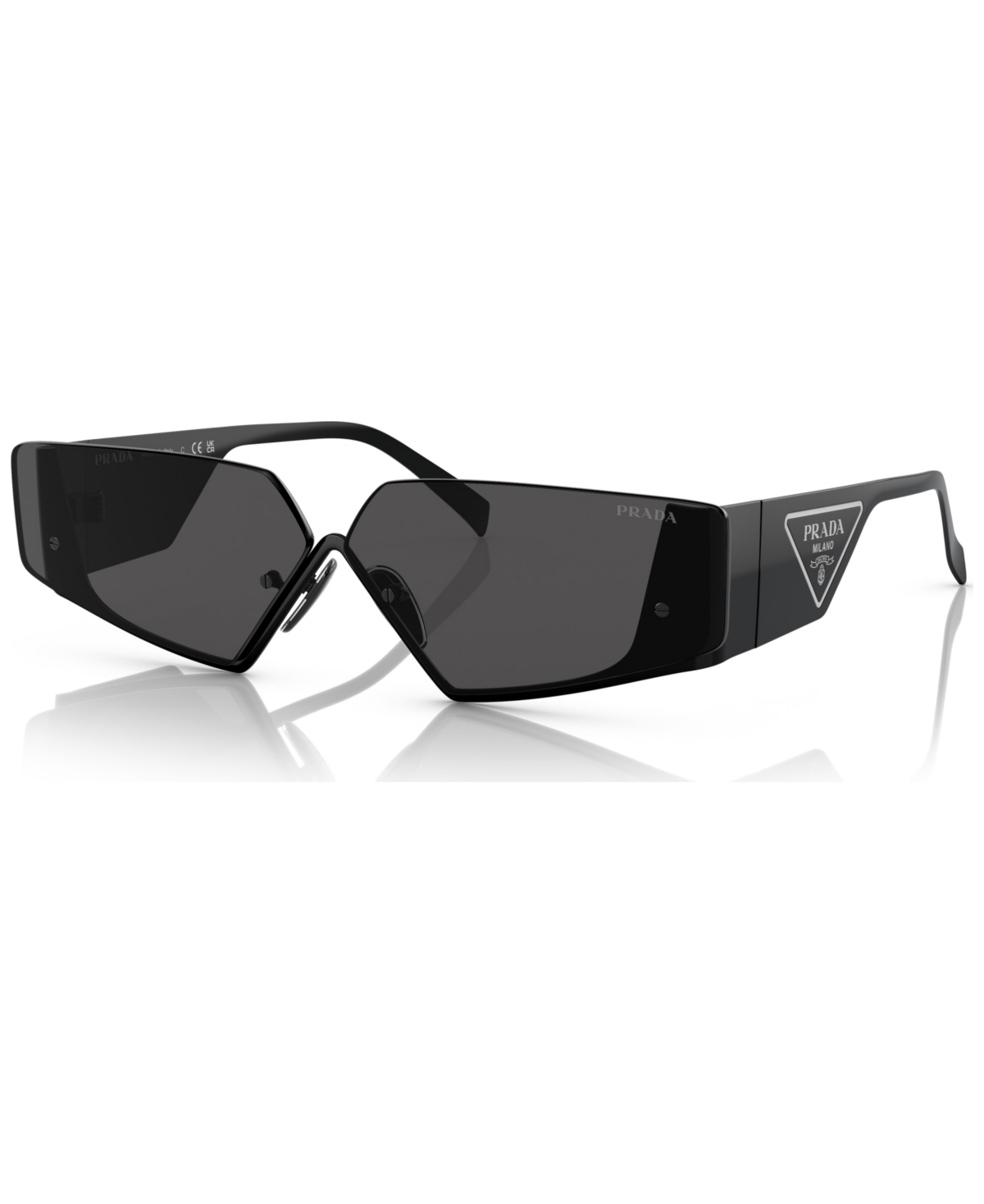 Prada Men's Sunglasses, Pr 58zs In Black