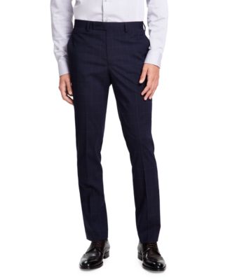 Men's Modern-Fit Stretch Suit Separate Pants