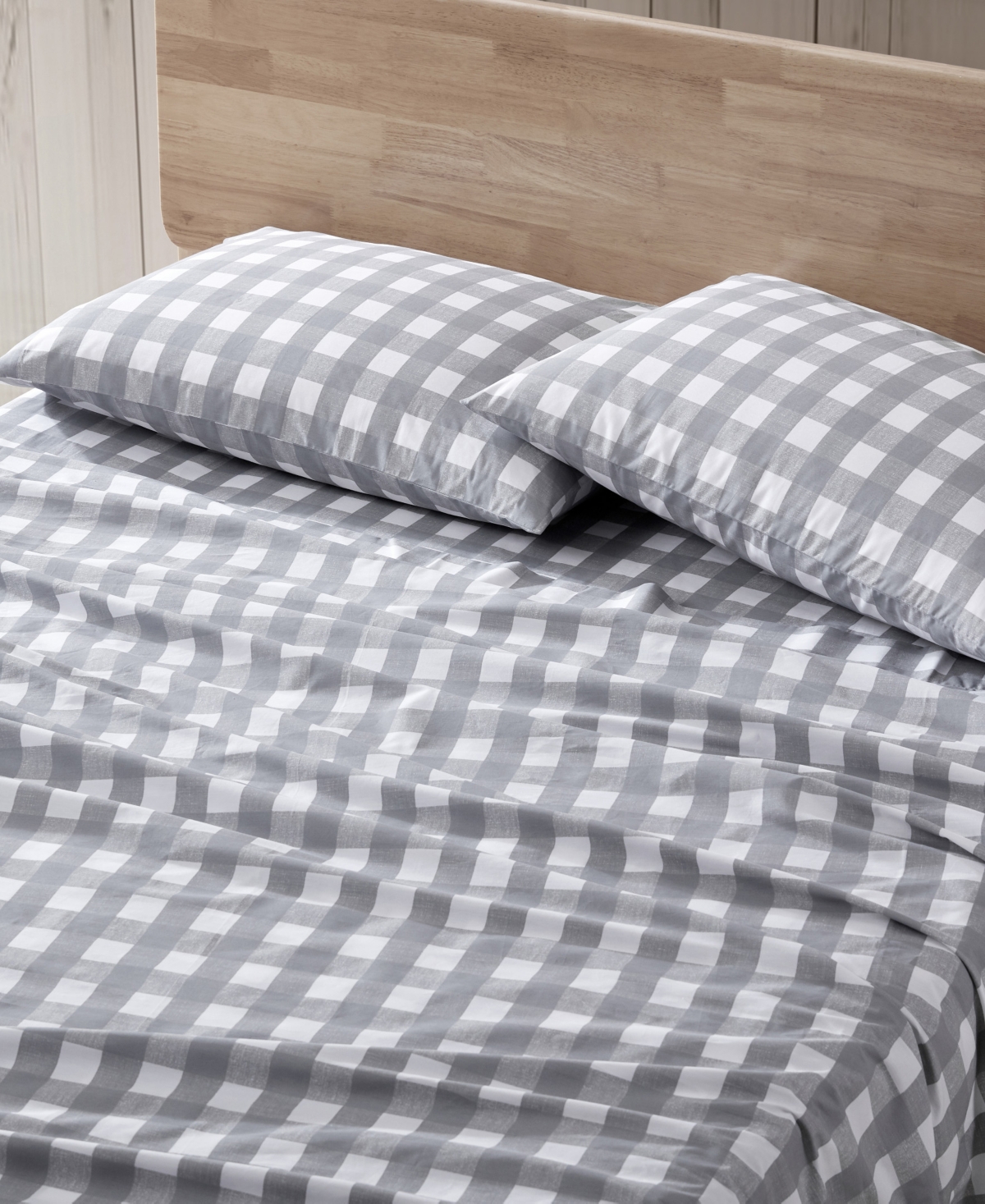 Eddie Bauer Printed 100% Cotton Percale 4-pc. Sheet Set, Full In Lakehouse Plaid