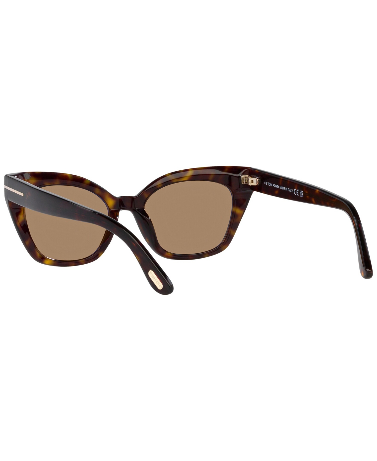 Shop Tom Ford Women's Juliette Sunglasses Tr001638 In Tortoise Black