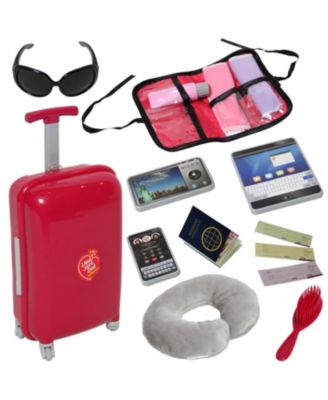 The New York Doll Collection Haarschmuck-Set Für 18 Zoll Puppen - 3-teilig Mit Stirnband, Gummi & Spange