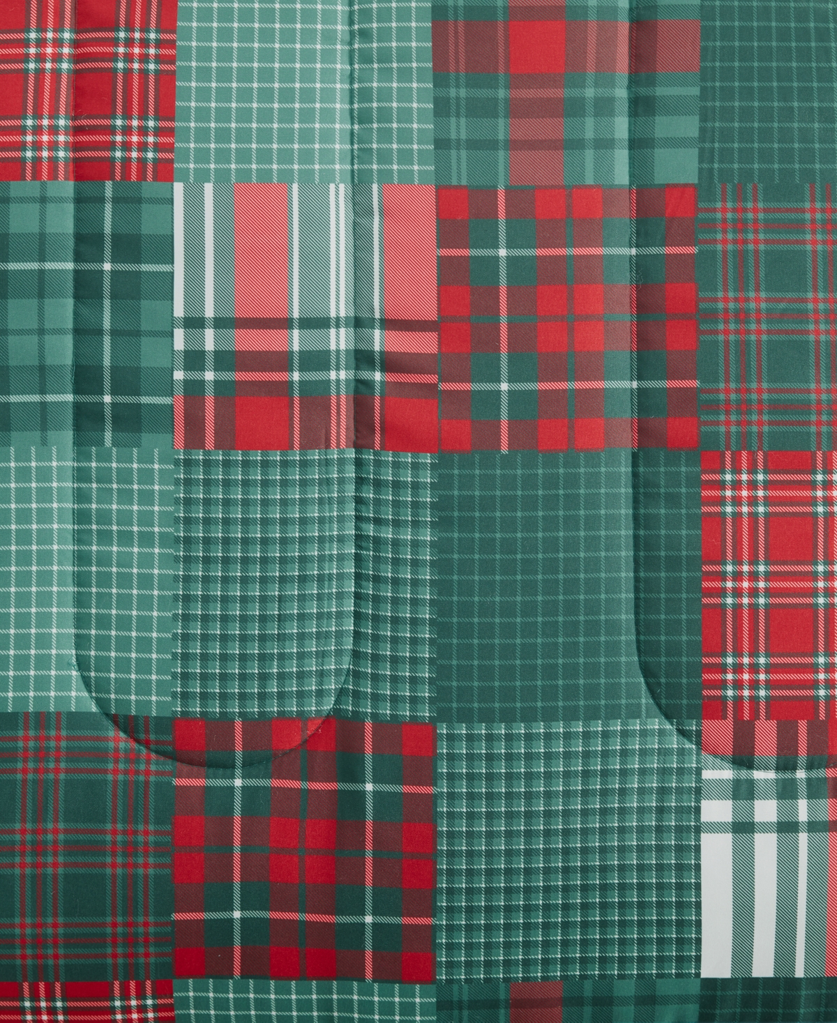 Mytex Holiday Patchwork 8-Pc. Comforter Set, Exclusively at Macy's -green