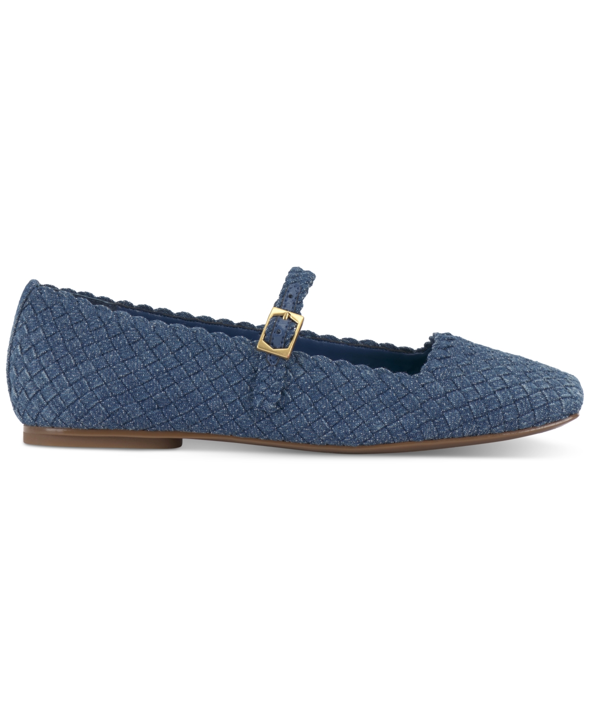 Vince Camuto Women's Vinley Woven Mary Jane Flats