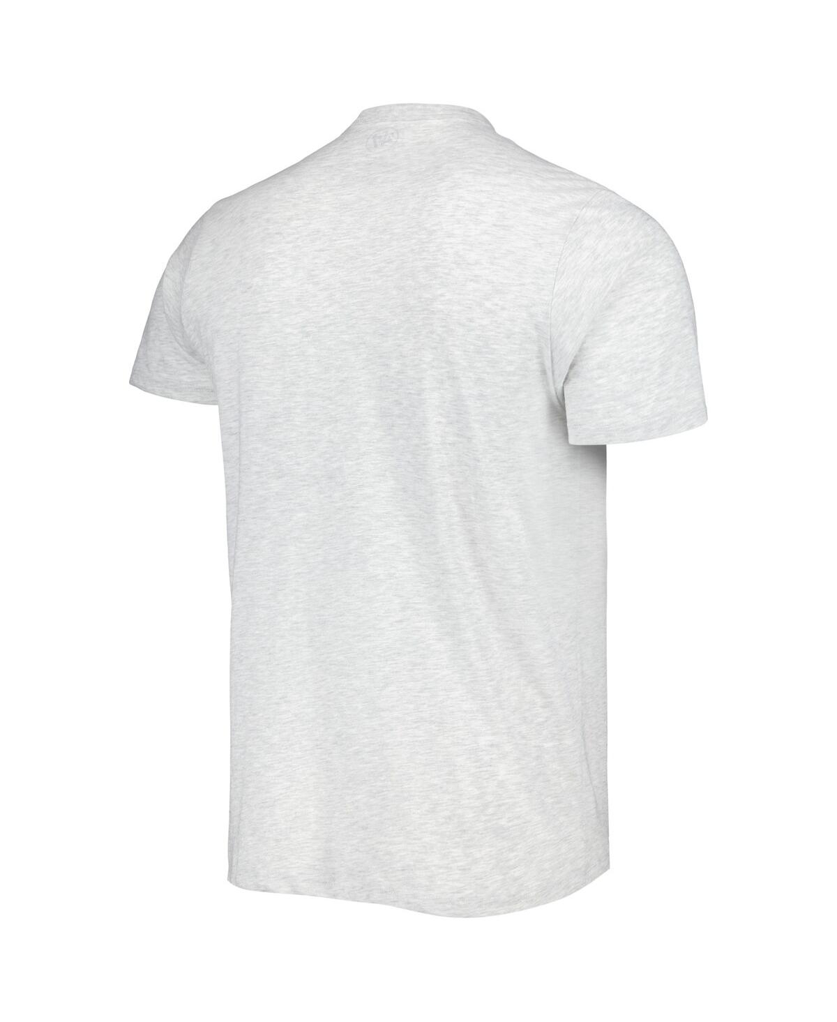 Men's '47 BrandDistressed Las Vegas Raiders Dozer Franklin Lightweight T-shirt - Heathered Gray
