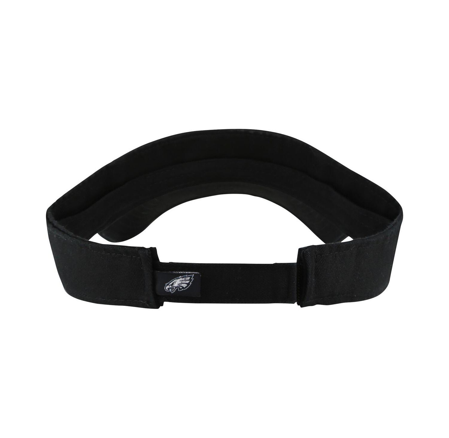 Men's Black Philadelphia Eagles Clean Up Visor