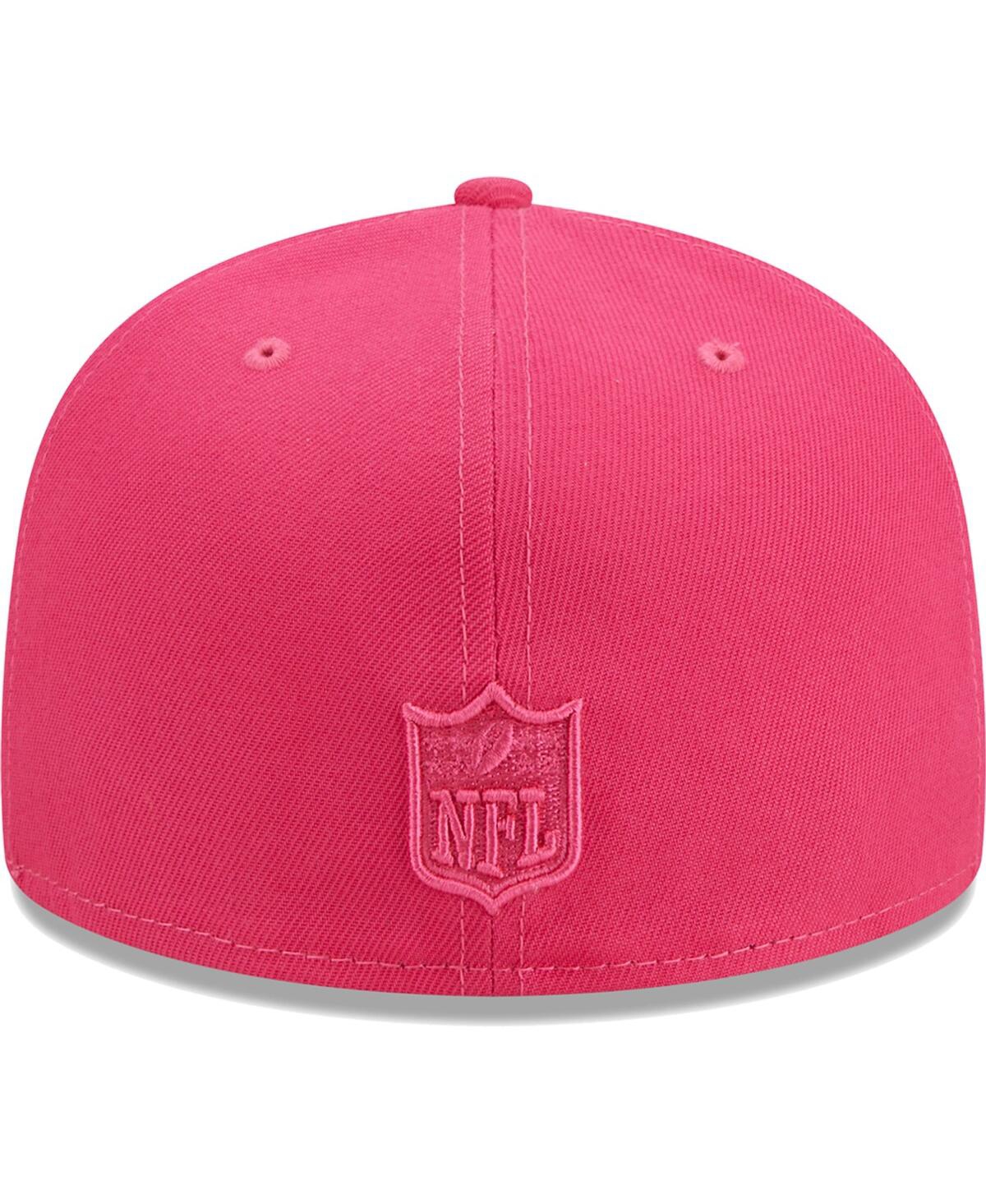 Shop New Era Men's  Pink Minnesota Vikings Color Pack 59fifty Fitted Hat