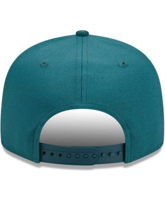 Men's Midnight Green Philadelphia Eagles Main Script 9FIFTY Snapback Hat