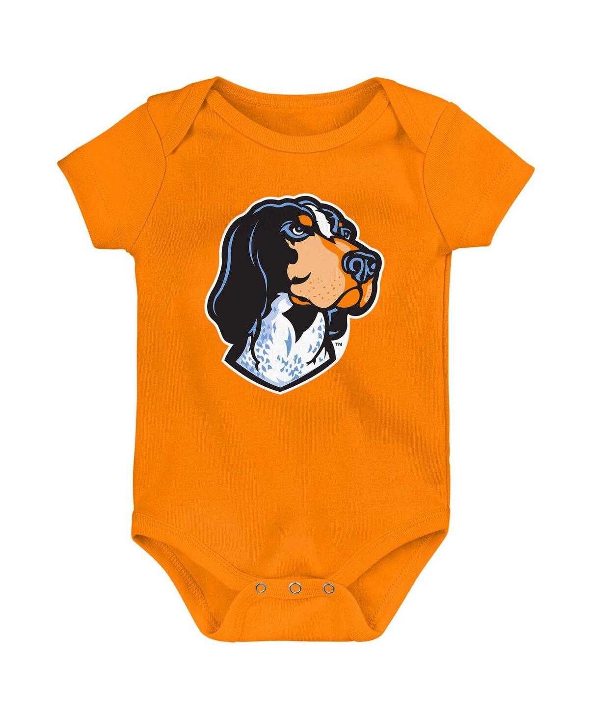 OUTERSTUFF NEWBORN AND INFANT BOYS AND GIRLS TENNESSEE ORANGE TENNESSEE VOLUNTEERS STANDING MASCOT BODYSUIT
