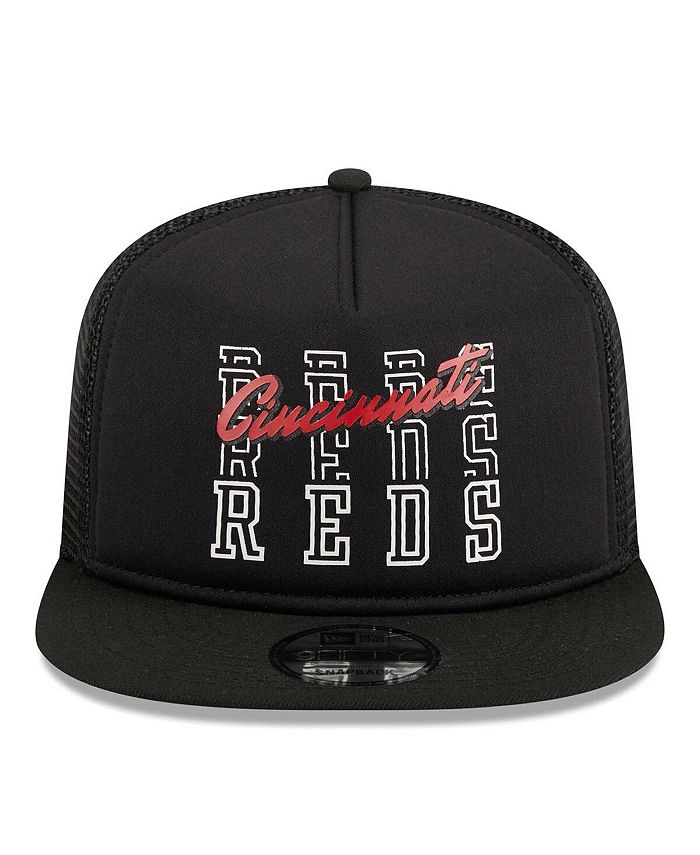 New Era Cincinnati Reds MLB 9FORTY A-Frame Monochrome Snapback Hat | JD Sports