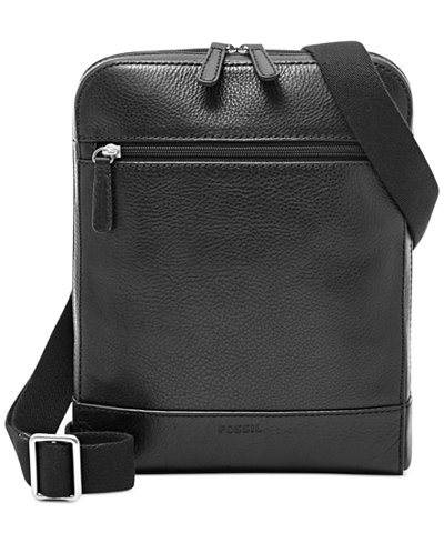Fossil Rory Leather Crossbody Bag - All Accessories - Men - Macy's