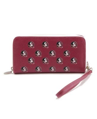 Womens Florida State Seminoles Zip-Around Wristlet Wallet 7790₽