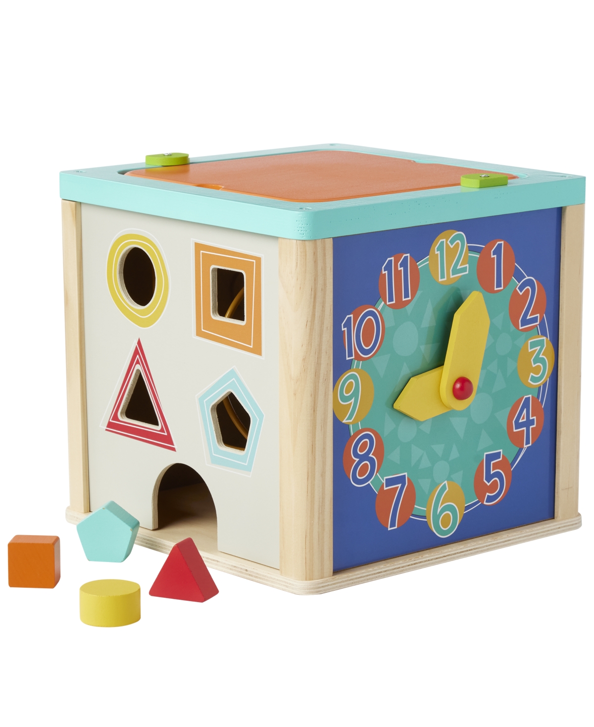 Shop Imaginarium Wooden Activity Cube Set, Created For You By Toys R Us In Multi Color