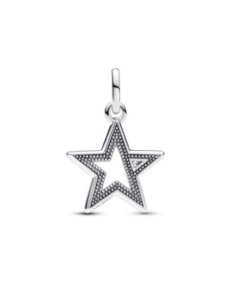 ME Cubic Zirconia Star Medallion Charm
