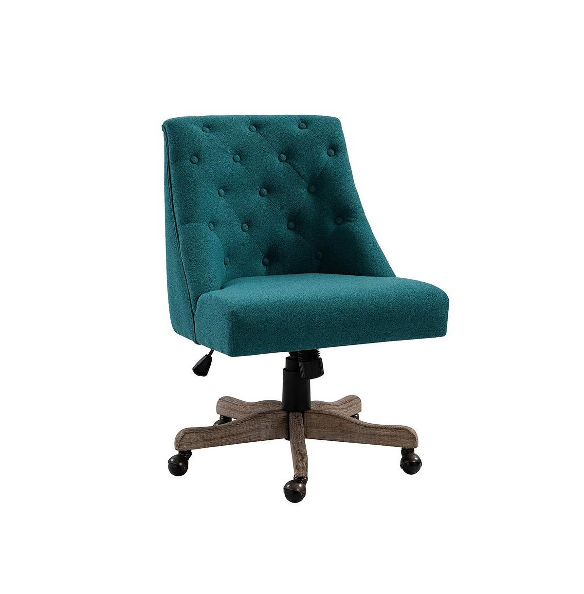 Modern Upholstered Tufted Armless Home Office Chair
