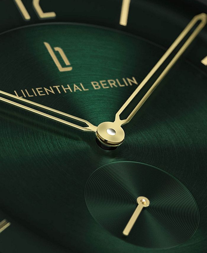 Lilienthal Berlin Men's The Classic Gold Green GoldTone Stainless