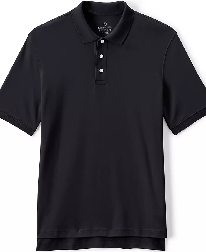 Men's School Uniform Short Sleeve Interlock Polo Shirt - thumbnail 3