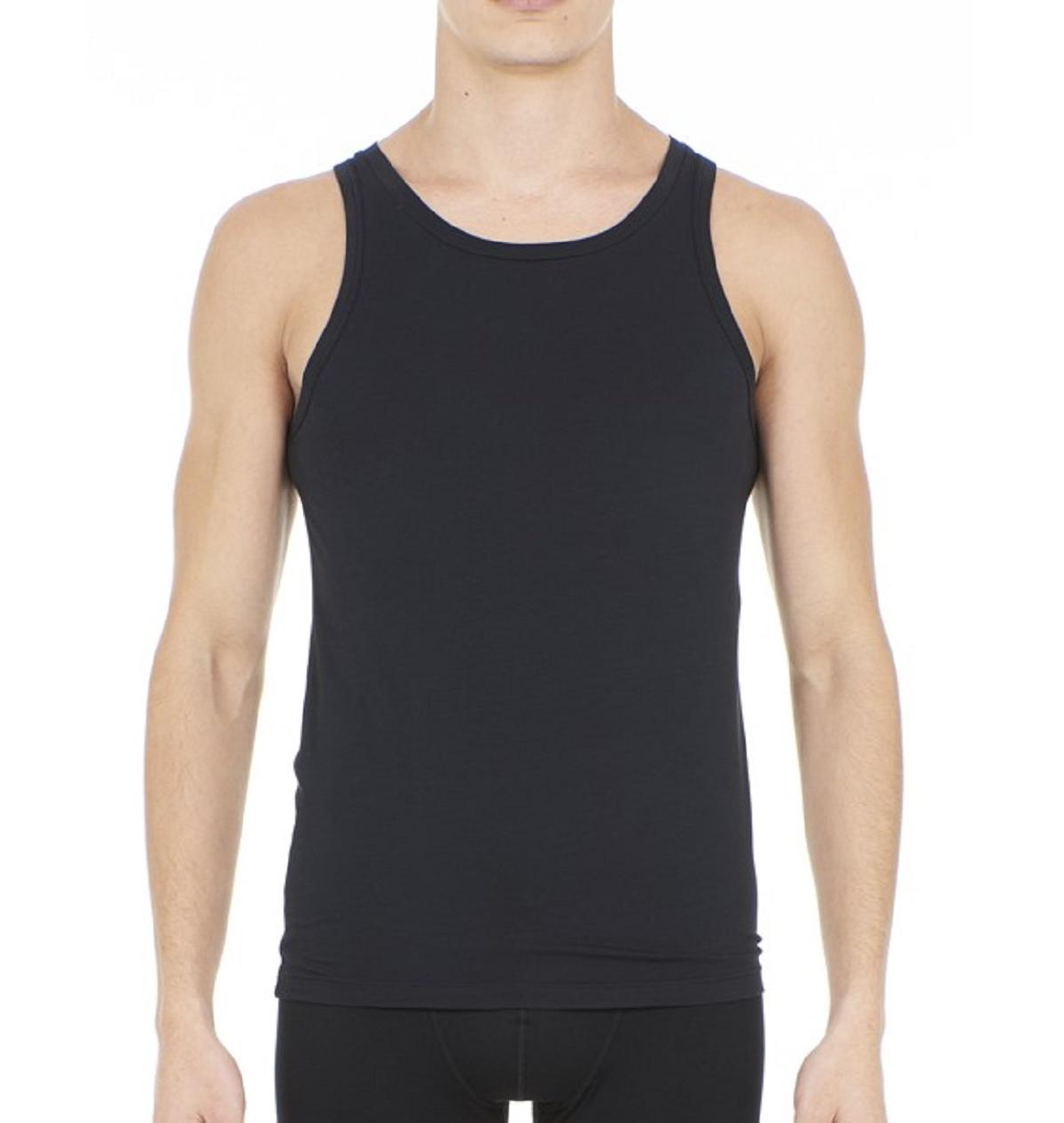 Men's Supreme Cotton Tank top - Black