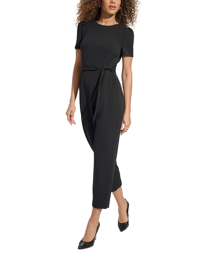 Women's Raven Tapered Pinafore Jumpsuit Cupshe-M-Orange Target