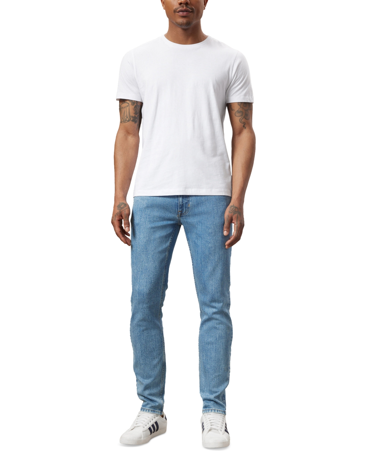 Men's Essential Slim Fit Short Sleeve T-Shirt - Bright White