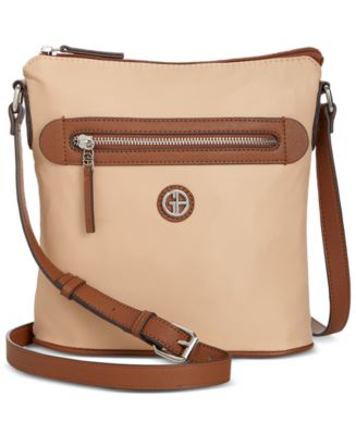 Giani Bernini Small Nylon North South Crossbody Created for Macy s Macy s