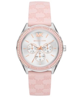 Women\'s Jessa Multifunction Blush Silicone Watch 40mm Jessica-Carlyle-Women-s-Analog  main image 3