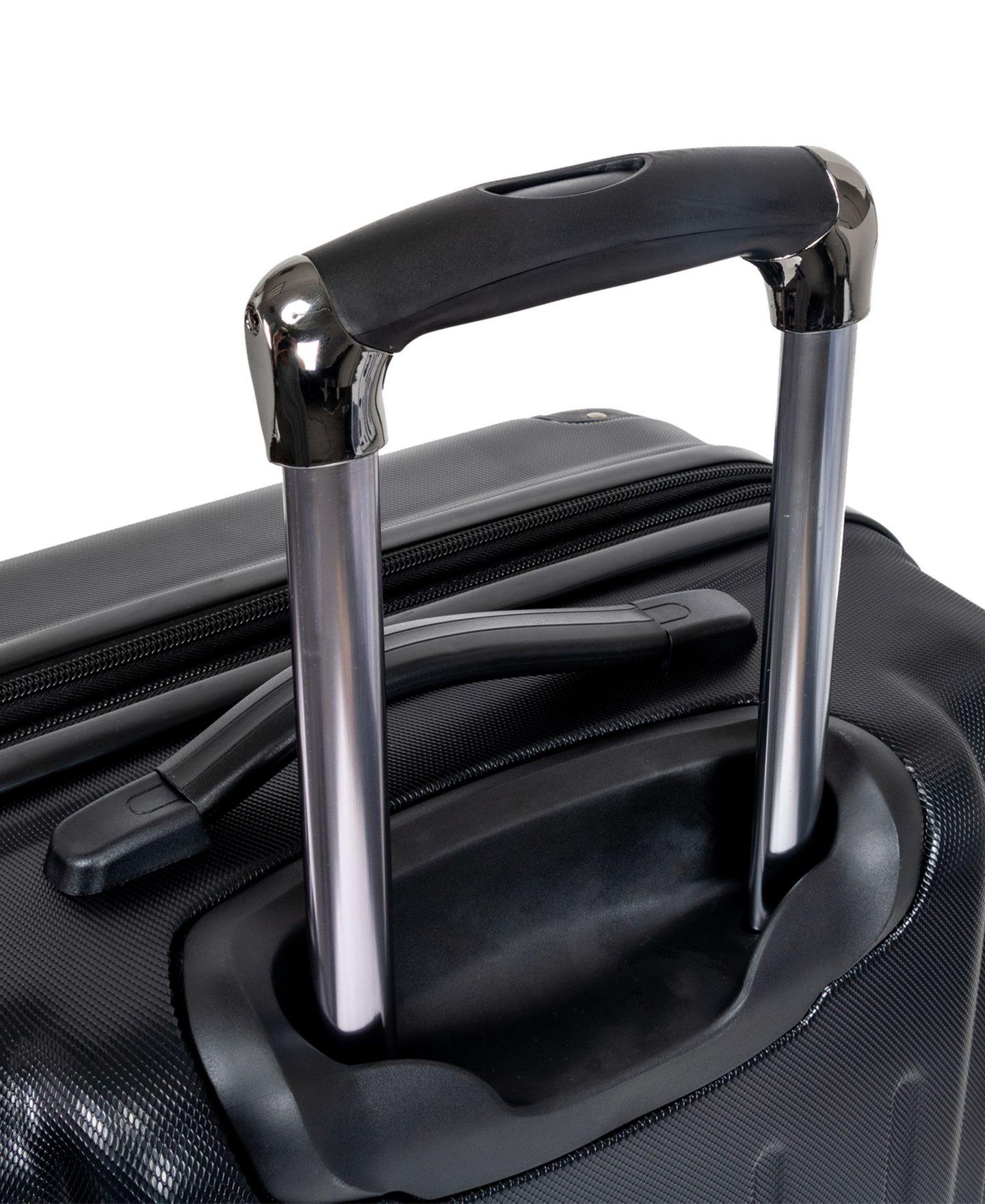 Чемоданы Kenneth Cole Reaction Renegade 3-Piece Hardside Expandable Spinner Luggage Set, цвет: Чёрный — фото 9