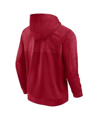 Men's Crimson Oklahoma Sooners Defender Pullover Hoodie