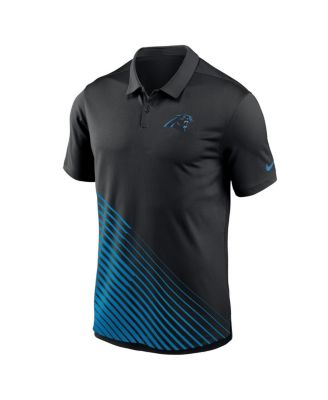 Men's Black Carolina Panthers Vapor Performance Polo Shirt