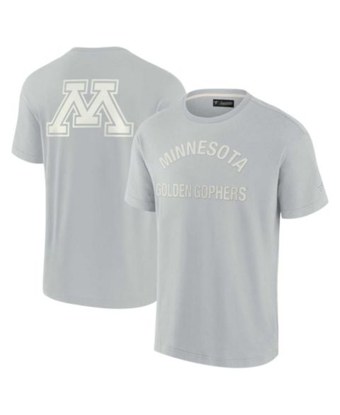 Футболка Fanatics Signature Gray Minnesota Golden Gophers Super Soft Short Sleeve