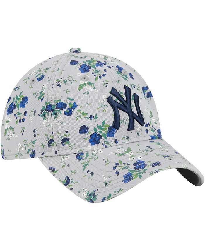 New Era Women's Gray New York Yankees Bouquet 9TWENTY Adjustable Hat