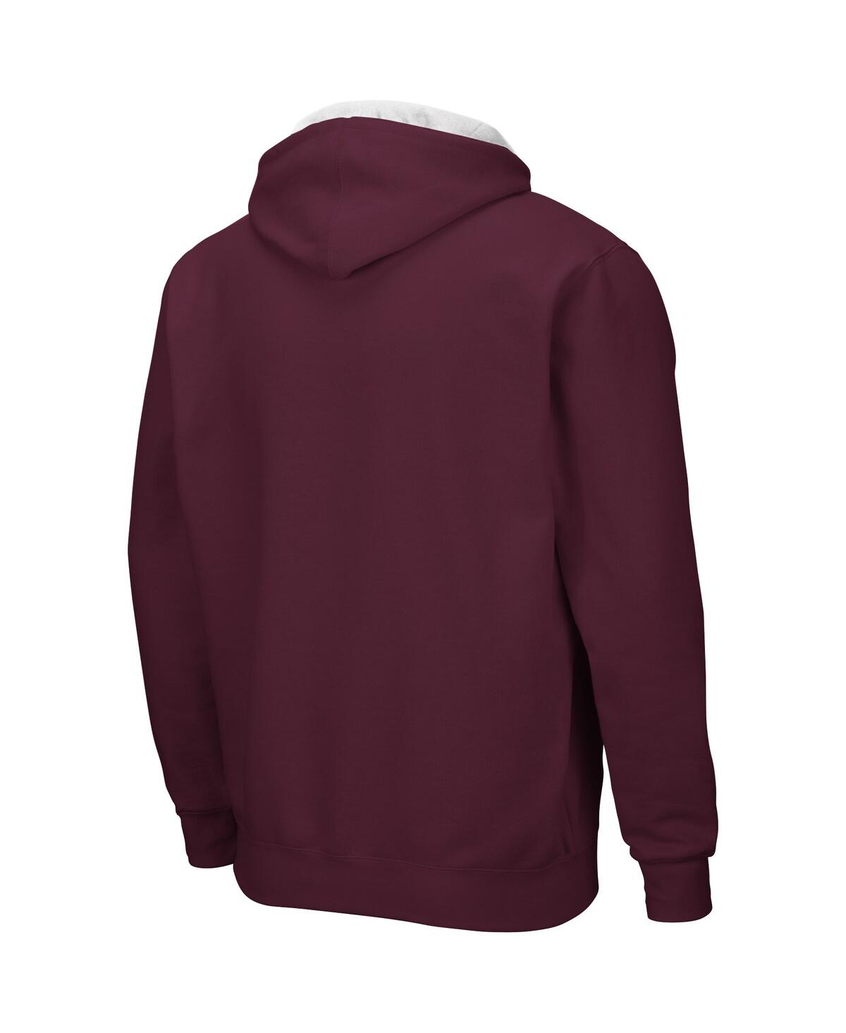 Colosseum Men's Charcoal Texas A M Aggies Arch Logo 3.0 Pullover Hoodie In Charcoal