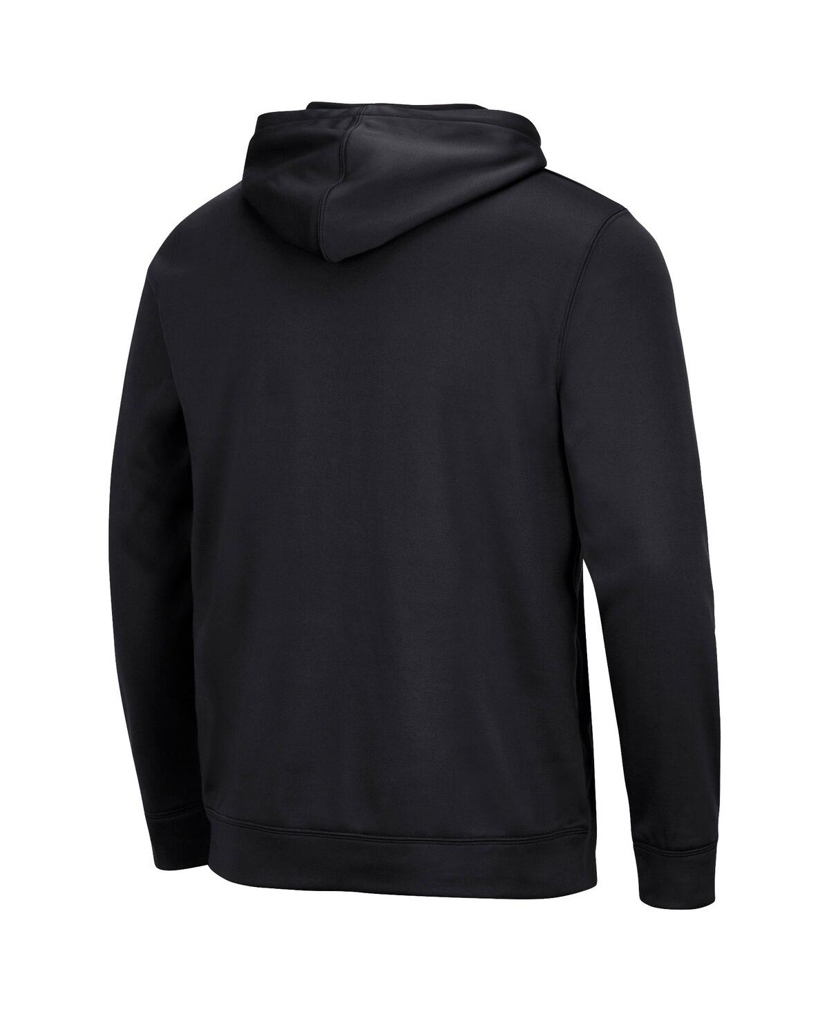 Shop Colosseum Men's  Black Vanderbilt Commodores Lantern Pullover Hoodie